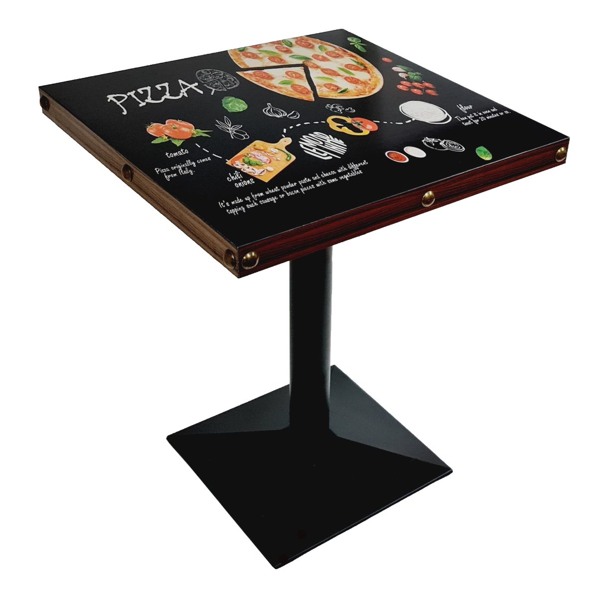 Custom Printed Tables best choice for pizza shops