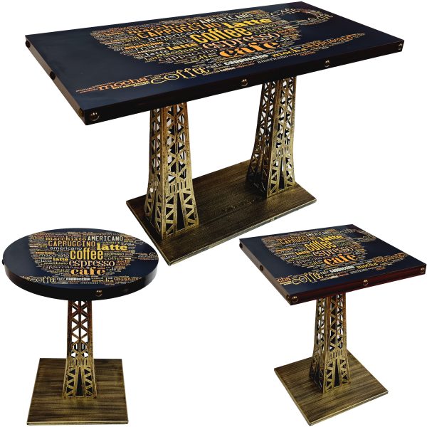 Tables - Custom Printed For Coffee Shops