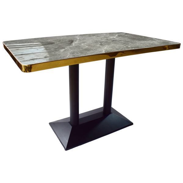 Marble effect table size 120x70cm
